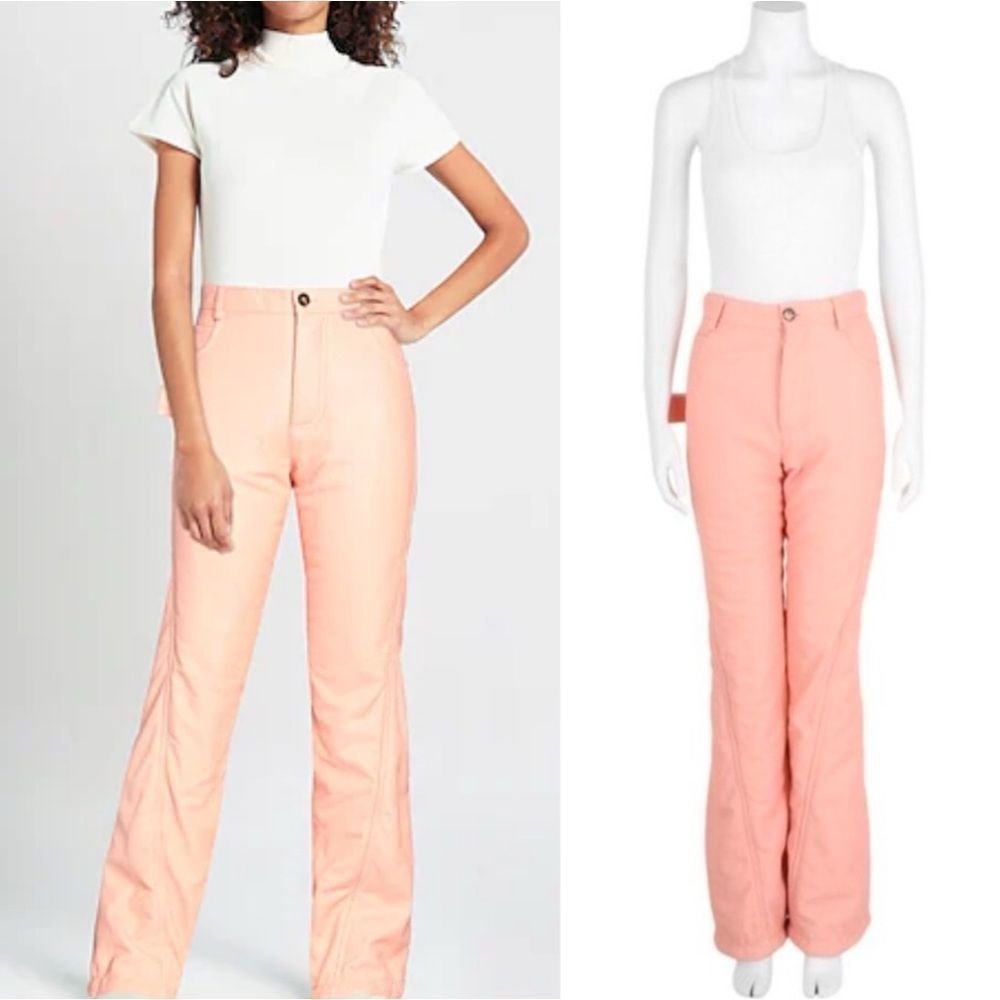 Bottega Veneta | Leather Pants Padded Pink